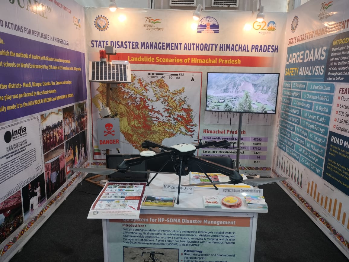 Exhibition Stall in NPDRR Event at Vigyan Bhawan New Delhi